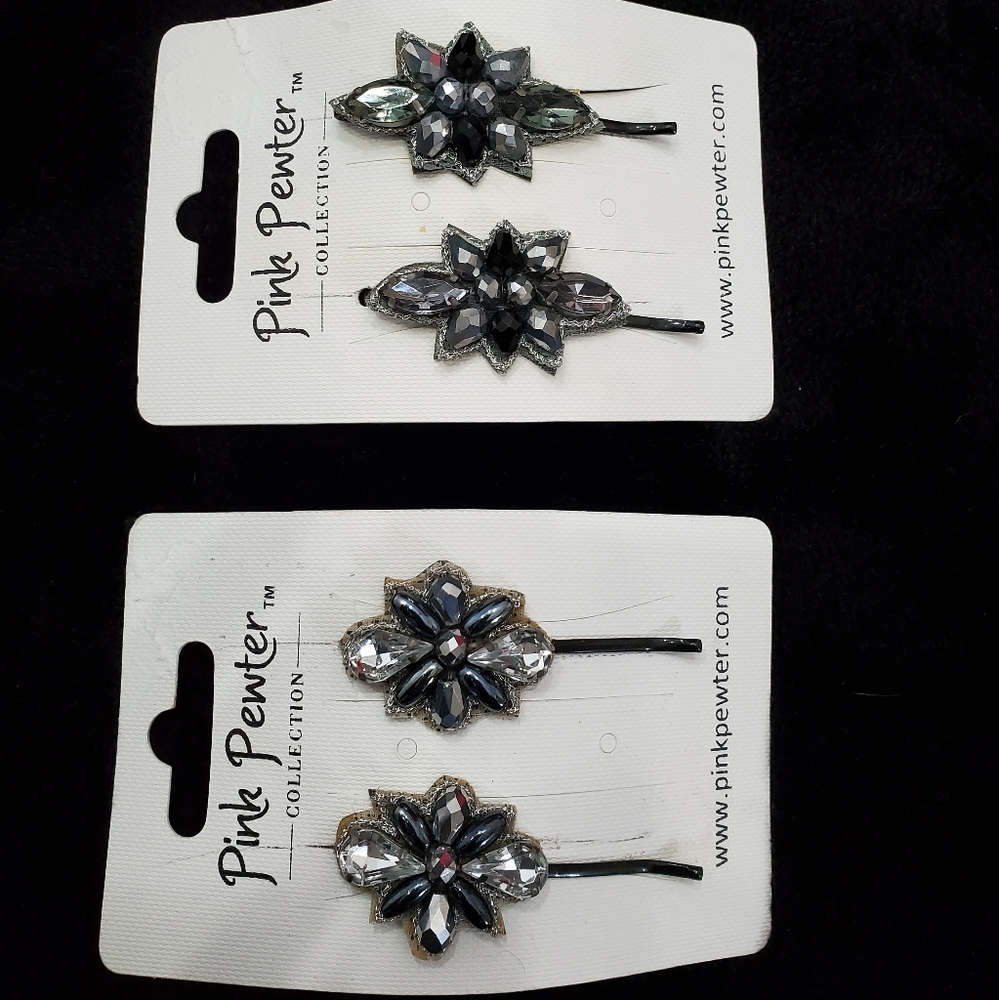 Bling hair clips